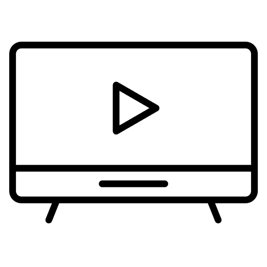 A black silhouette of a cat sitting gracefully.